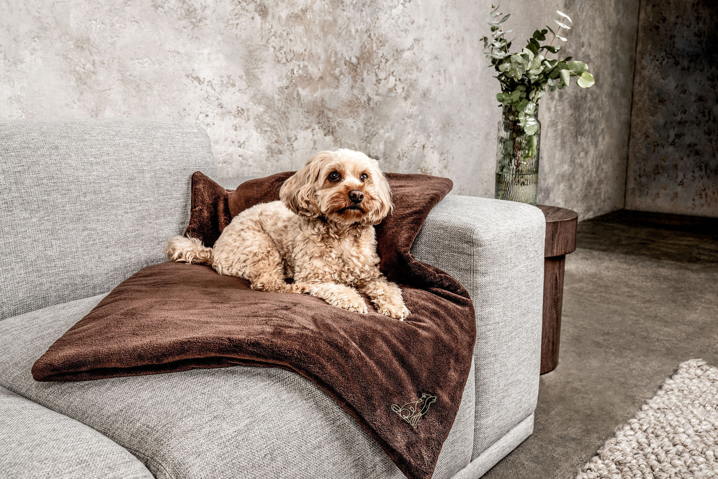 Hundedecke Emma Dunkelbraun Mein Shop