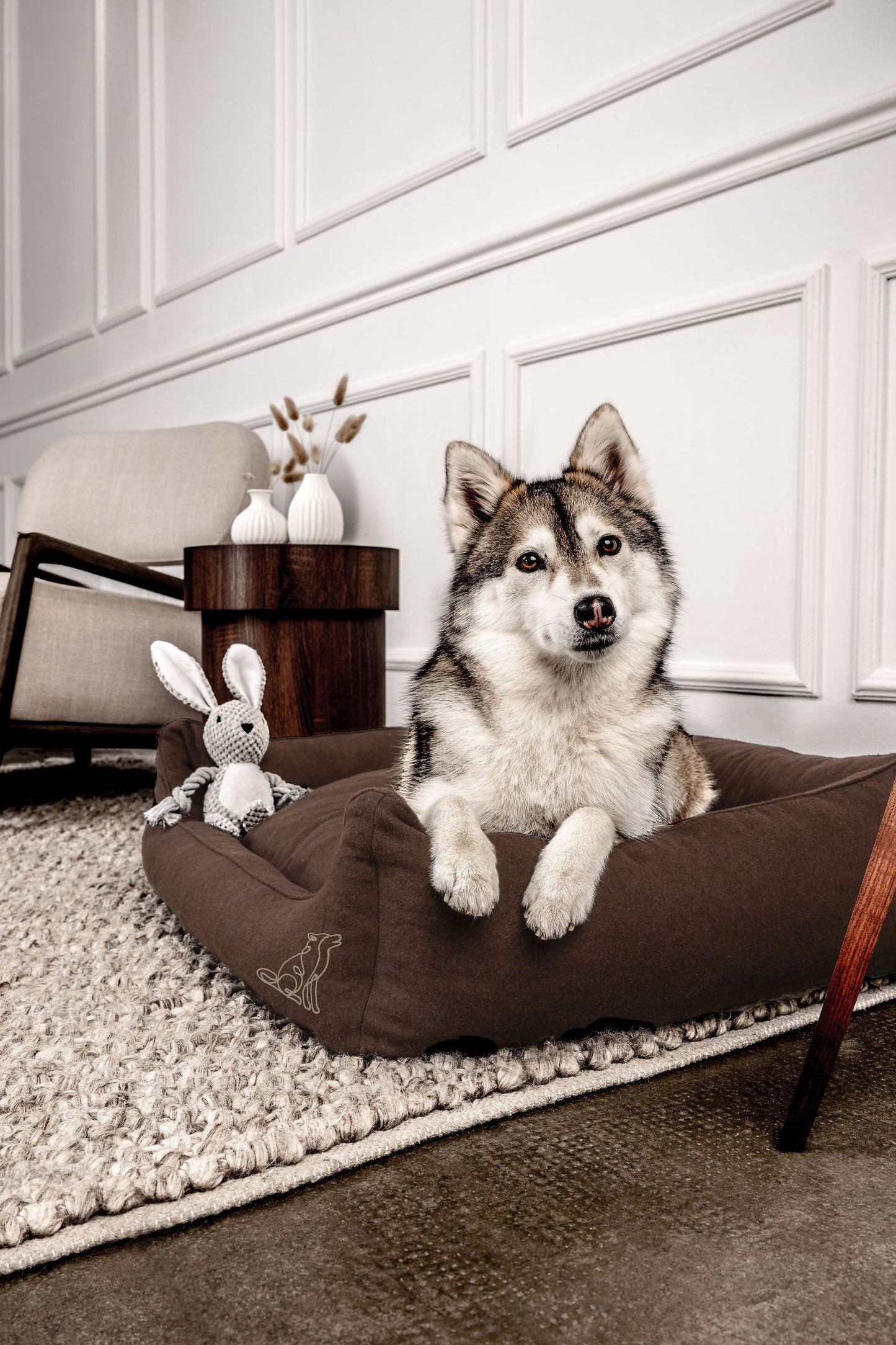 Hundebett Belle Dunkelbraun Mein Shop