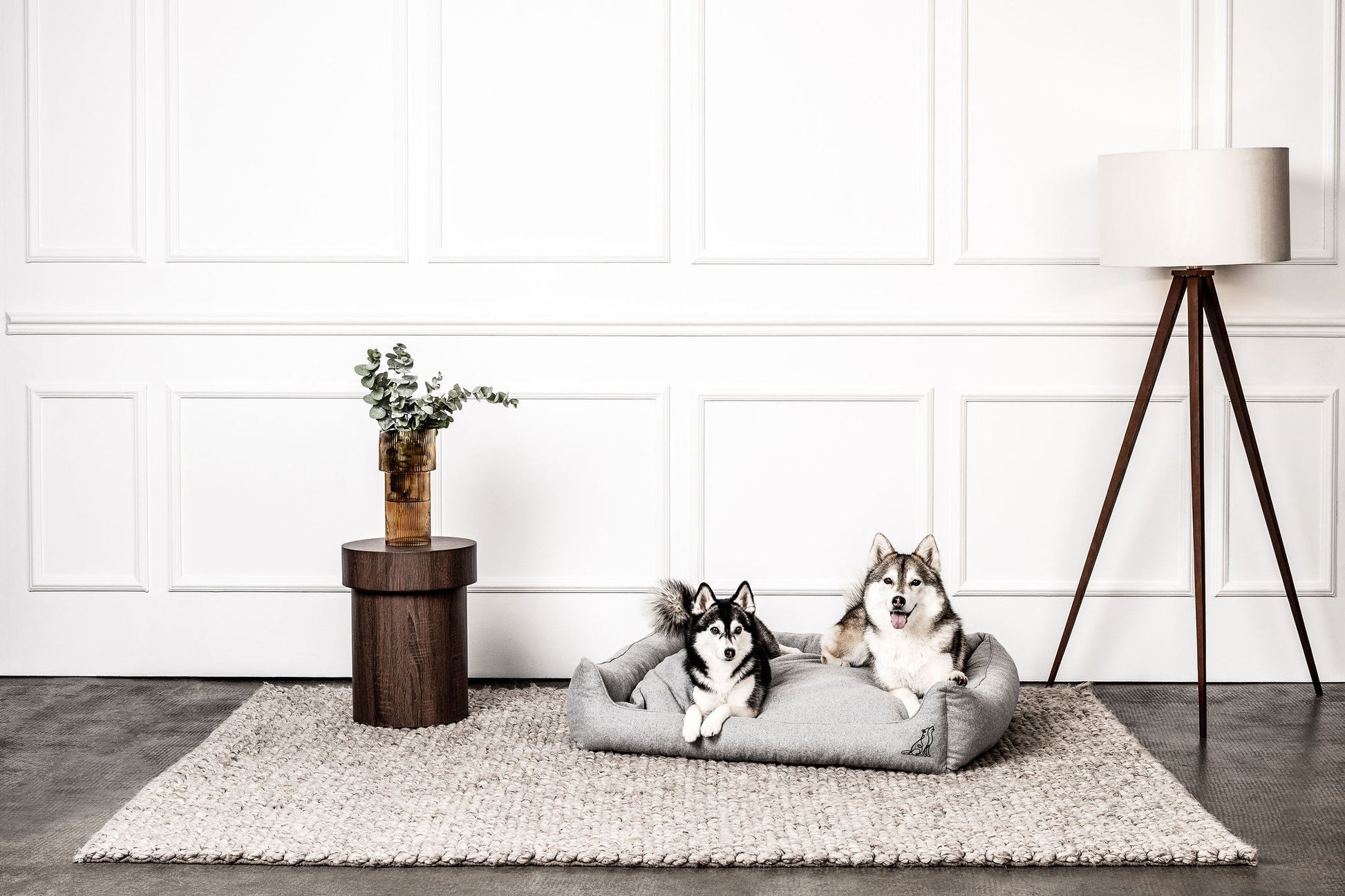 Hundebett Belle Hellgrau Mein Shop