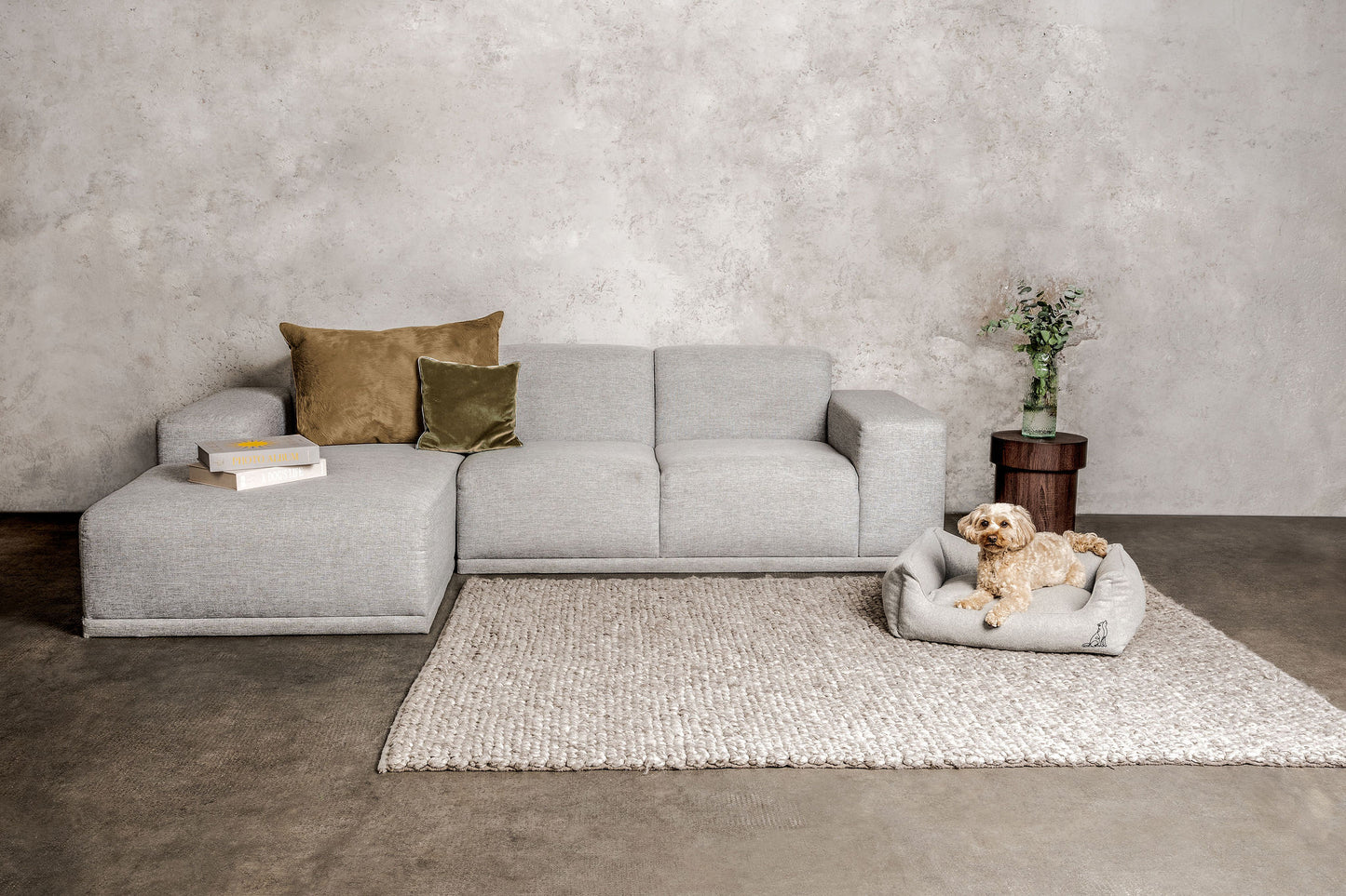 Hundebett Belle Hellgrau Mein Shop