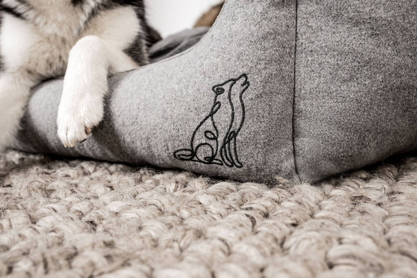 Hundebett Belle Hellgrau Mein Shop