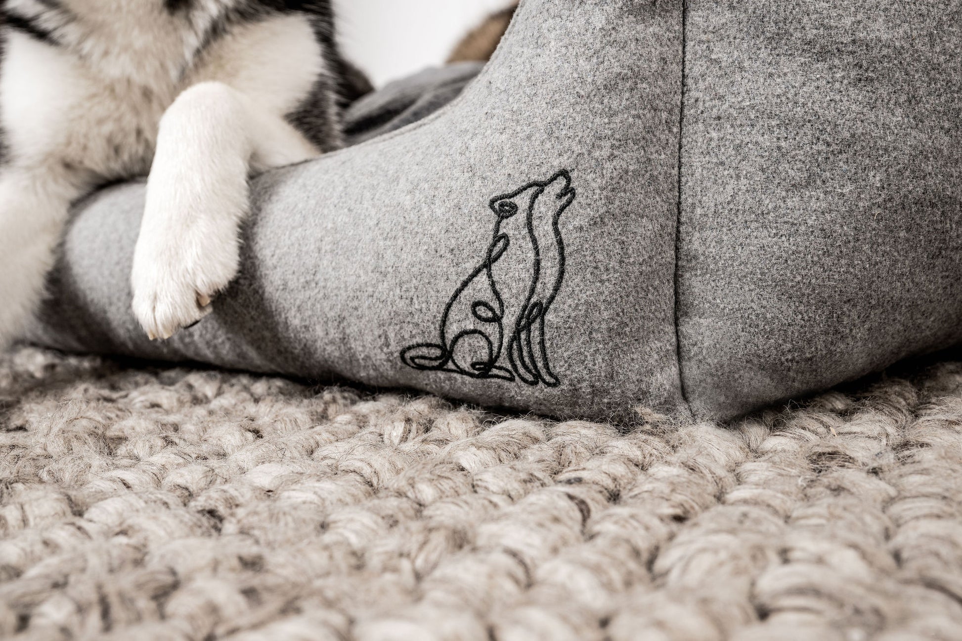 Hundebett Belle Hellgrau Mein Shop