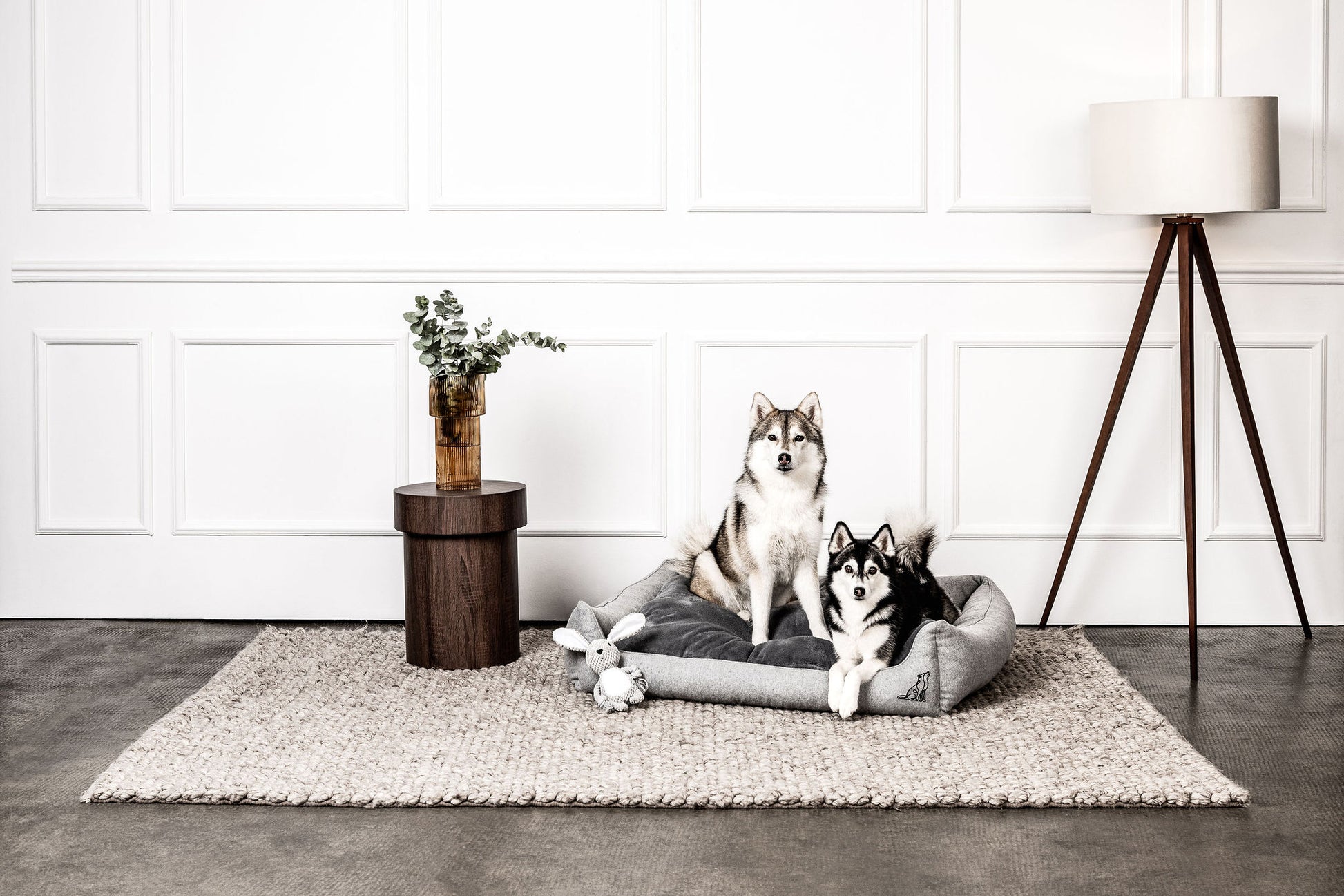 Dream-Duo Silvershade (hellgrau / dunkelgrau) Mountaindog