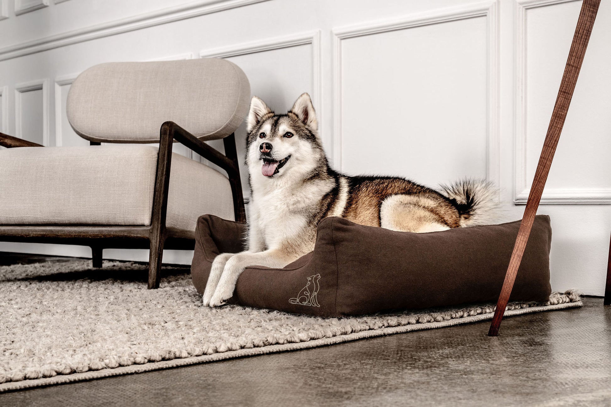 Hundebett Belle Dunkelbraun Mein Shop