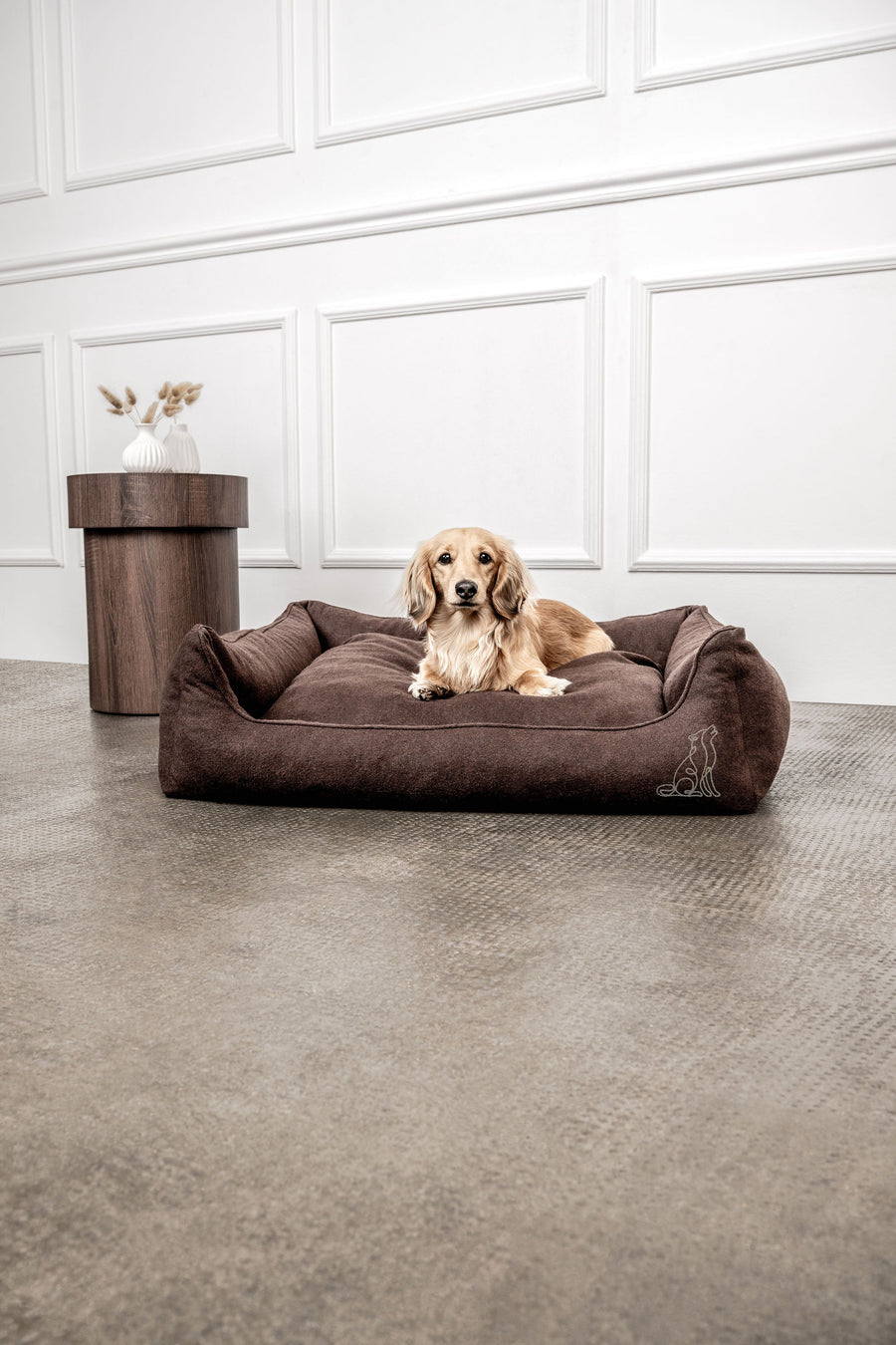 Hundebett Belle Dunkelbraun Mein Shop